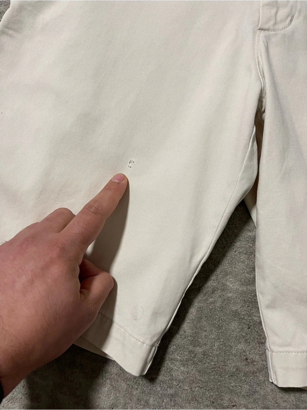 Mens Banana Republic Khaki Cotton Shorts